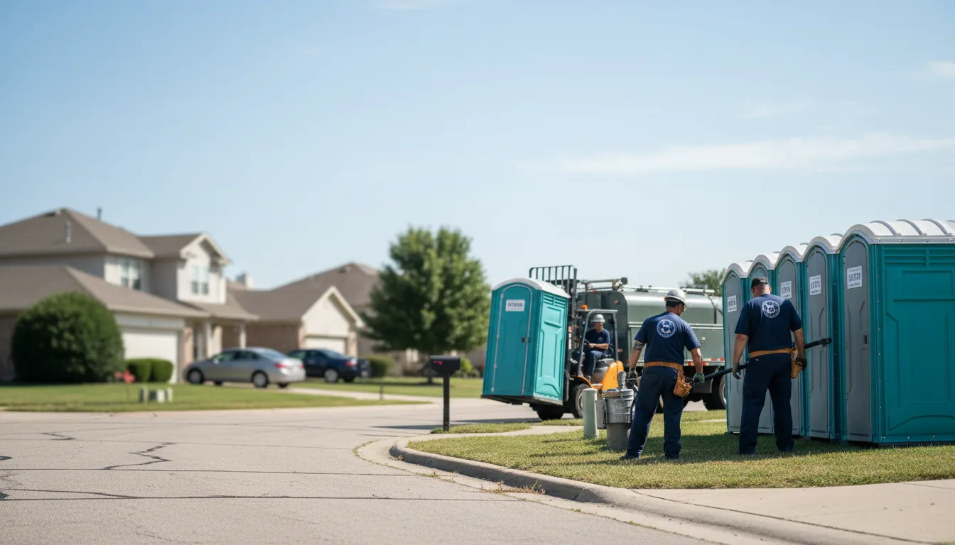 Porta Potty Rental in Hoffman, IL near me